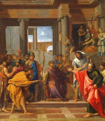 A Preparatory Study Depicting The Miracle of Saint Paul, The Blinding of Elymas